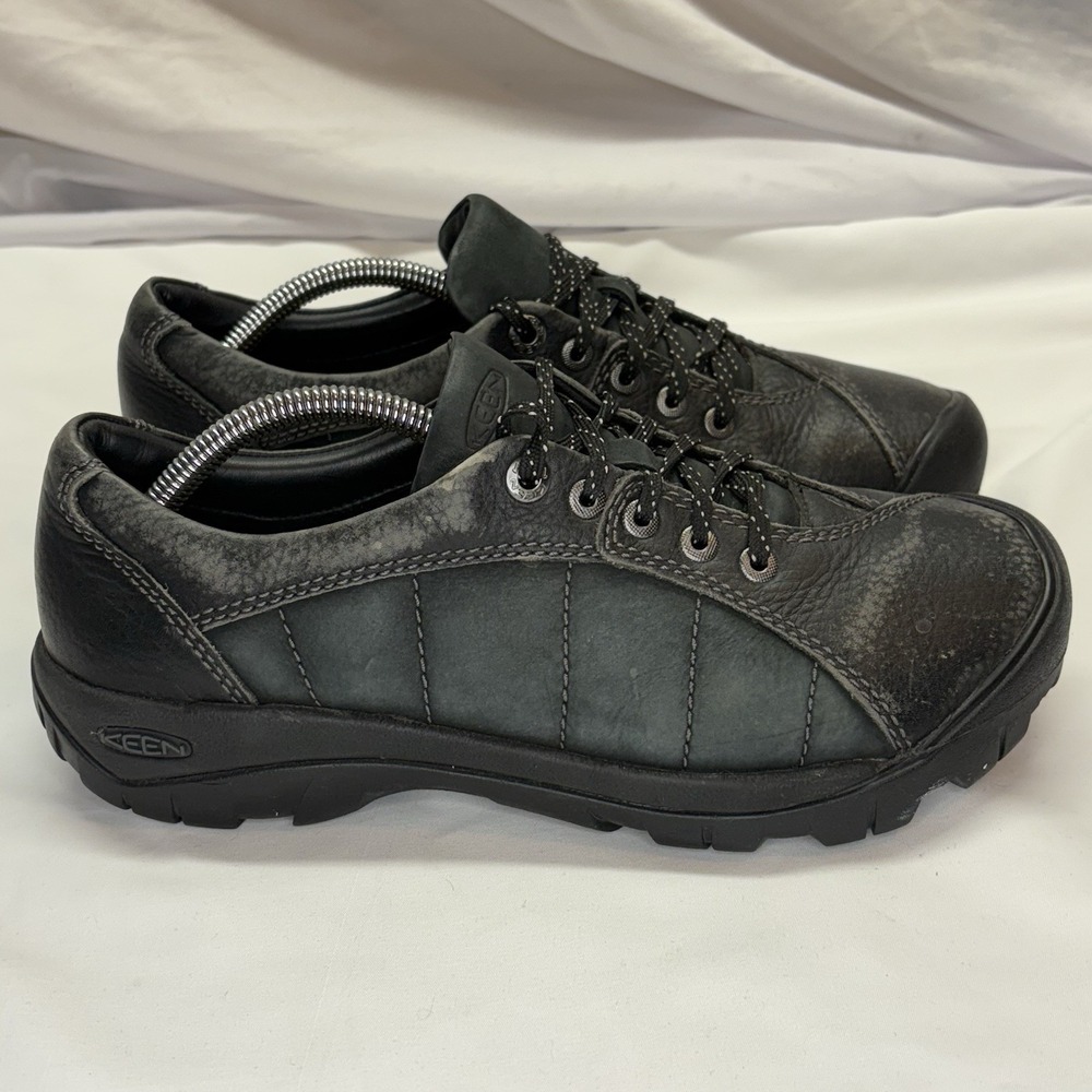 Keen Presidio Lace Up Black Magnet Comfort‎ Shoes Women's Sz 9
